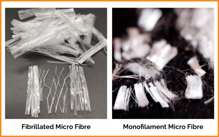 Въпреки някои твърдения, микро фибрите не предоставят структурна якост на втвърдения бетон и не трябва да се използват като конструктивна армировка или за контрол на пукнатини в експлоатационно състояние.  Микро синтетичните фибри са доказано ефективни за контрол и намаляване на пукнатини от пластично свиване в ранна възраст на бетона. Те са и най-ефективното средство за пасивна противопожарна защита при облицовки на тунели.