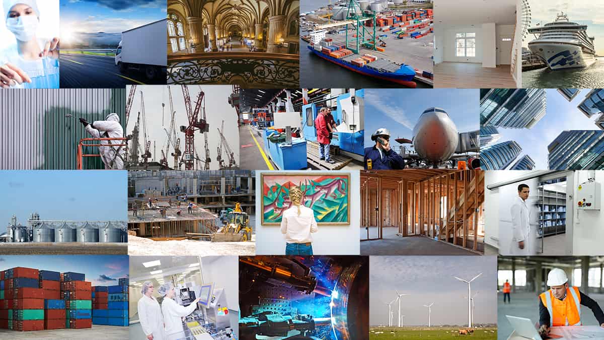 The Tramex Remote Environmental Monitoring System has a multitude of applications across numerous industry sectors including: food and beverage storage, construction, water damage restoration, manufacturing, shipping, coatings, pharmaceuticals, art galleries and museums