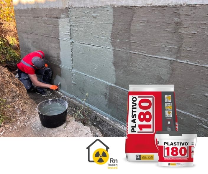 Хидроизолацията свързва „отвътре-навън“, което гарантира бързо и равномерно зреене дори при ниски температури и влажна основа. Позволява полагане на втора ръка и лепене на плочки в рамките на 48 часа - без дълго чакане.