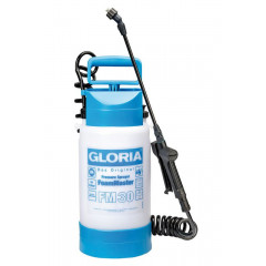 The handy 3 L pressure sprayer GLORIA FoamMaster FM 30 transforms cleaning agents into effective cleaning foam, which acts intensively on the surface to be treated and can achieve an even more thorough cleaning result. In addition, cleaning foam is economical to use and ensures a significantly lower use of resources.