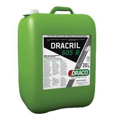 DRACRIL 605 R е специална смес за производството на готов бетон, характеризиращ се с много ниско водно-циментово съотношение, висока механична устойчивост както с късо, така и с удължено втвърдяване, дори в топъл климат.