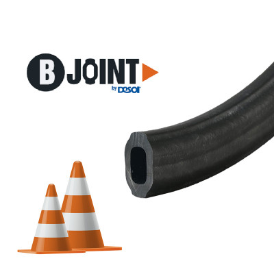 Гъвкав профил за уплътняване на дилатационни фуги B-JOINT - 12 метра. Профилът за уплътняване на фуги B-JOINT е гъвкав и се адаптира идеално към неравности.