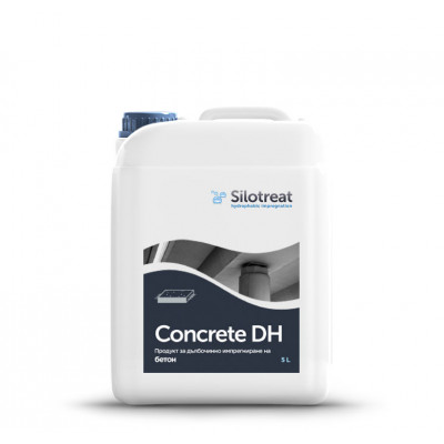SiloTreat® Concrete DH е дълбочинен импрегниратор за бетон. Той прониква в дълбочина и не се влияе от въздействието на ултравиолетовите лъчи или от абразивното натоварване (например трафик, ветрова ерозия и други).