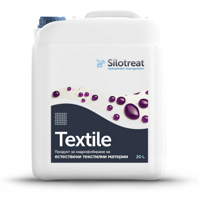 SiloTreat® Textile е уникална система на база силоксан, предназначена за хидрофобиране и олеофобиране на естествени текстилни материали.
Благодарение на повишеното, повърхностно напрежение, тъканите не попиват в дълбочина попадналата върху тях вода, течности и други замърсители.
SiloTreat® Textile благоприятства лесното поддържане на обработените с него тъкани и запазва дишащата способност.