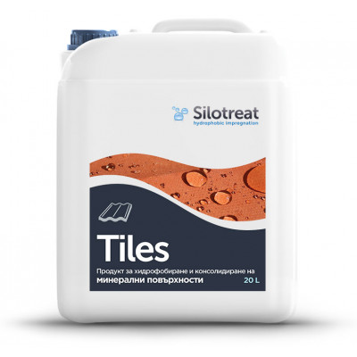 SiloTreat® Tiles е продукт, базиран на олигомерен пропил-силиконат/силикат за хидрофобиране и консолидиране (заздравяване) на керемиди.

След обработка със SiloTreat® Tiles напрежението на повърхността се увеличава и водата не прониква в дълбочина на минералните повърхности, като увеличава водоплътността им, заздравява ги и предотвратява разрушаването им.