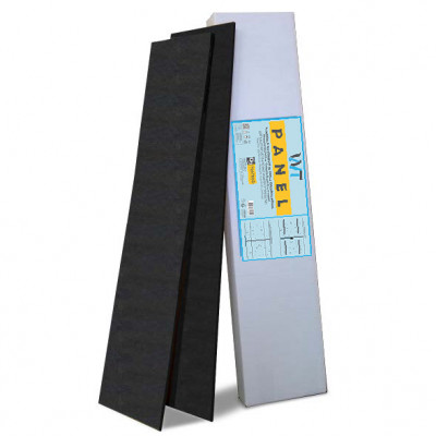 Hydro-expansive modular waterstop panel based on AMPHIBIA copolymer in EPDM, capable of adhering to the structure by pressure, waterproofing it.