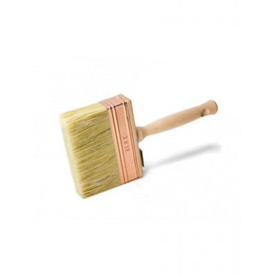 Четка баданарка с меден обков 100×3 мм е универсален инструмент, подходящ за нанасяне на всички видове бои на водна основа. Благодарение на здравия меден обков и устойчивите влакна, четката осигурява равномерно покритие и дълъг живот дори при честа употреба.
Идеална е за работа на открито - върху груби стени, шпакловки, гипсови и циментови повърхности. Подходяща както за домашни ремонти, така и за по-мащабни проекти, където се търси бързо и качествено нанасяне на боята.
