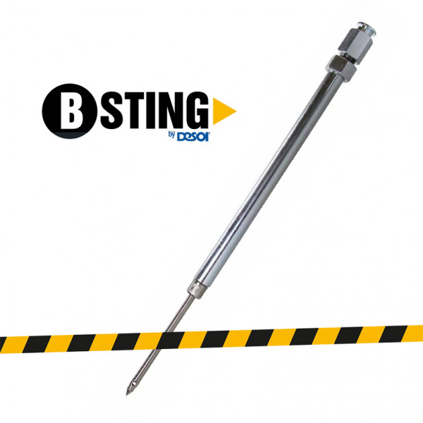 A simple and safe subsequent sealing in sealing joints of tunnels can be achieved with the B STING® joint injection needle, particularly for tubbing tunnels.