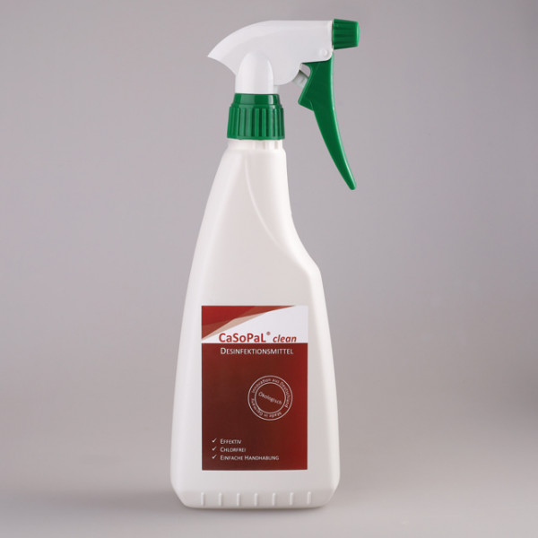 CaSoPaL® clean is a disinfectant for the treatment of mildew on wallpaper or other materials, which have to be removed during the refurbishment of rooms and buildings