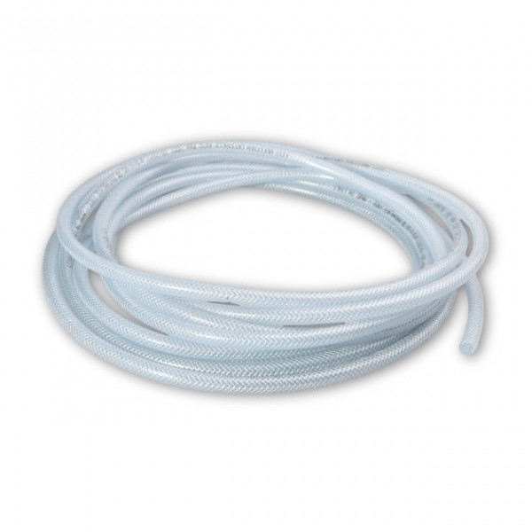 This specialized hose is engineered for the efficient delivery and feeding of injection materials into primary injection systems. Its transparent construction provides operators with essential visual feedback, ensuring that the material is flowing correctly and that the system is properly vented.